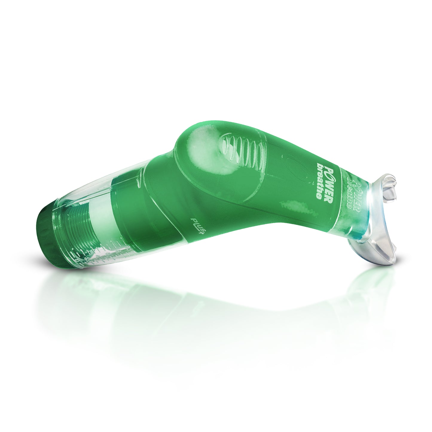 POWERBreathe Breathing Exercise Device - Breathing Trainer and Therapy Tool to Strengthen Breathing Muscles - Green, Light Resistance
